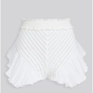 CHIO Knit Ruffle Shorts